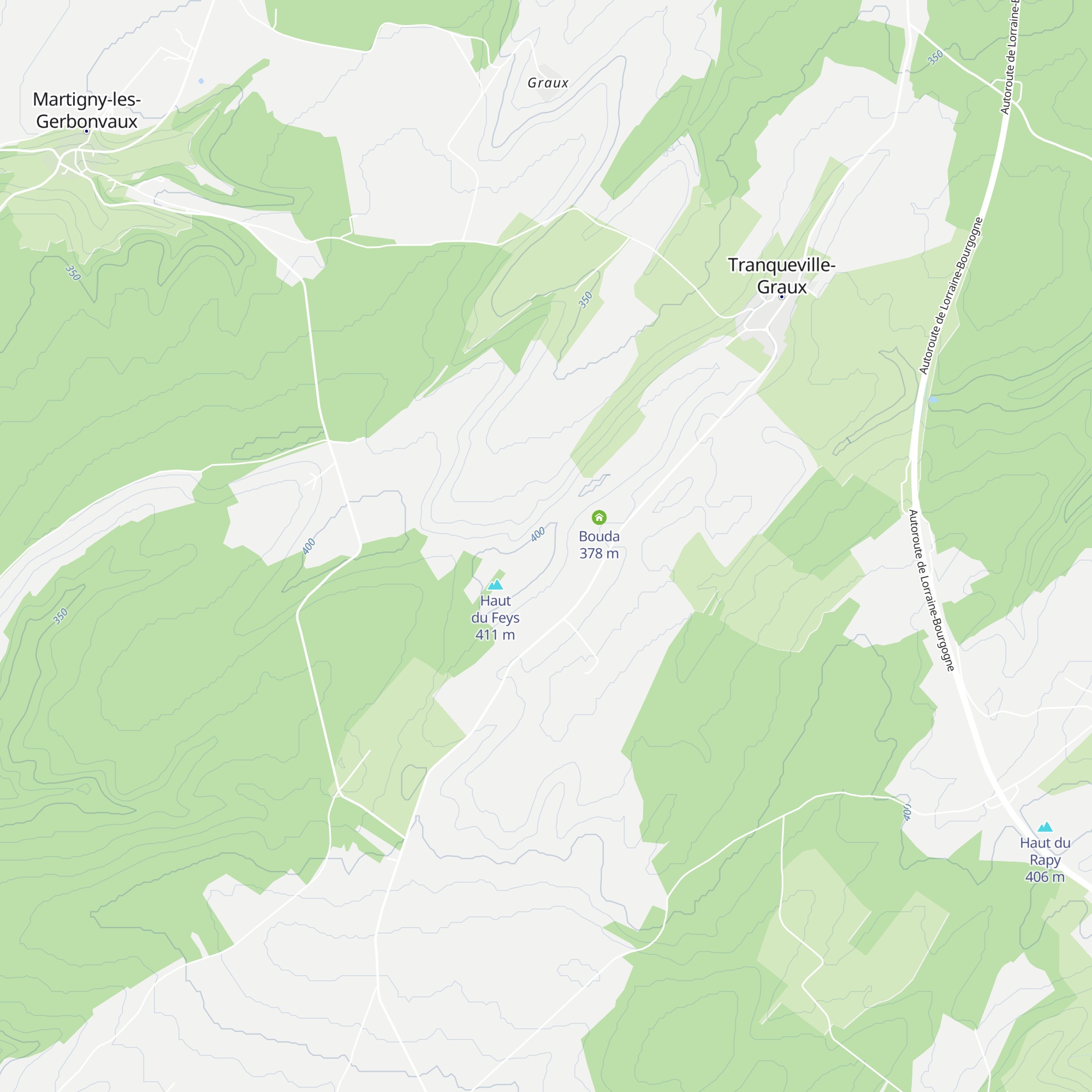 Dessus Bouda map