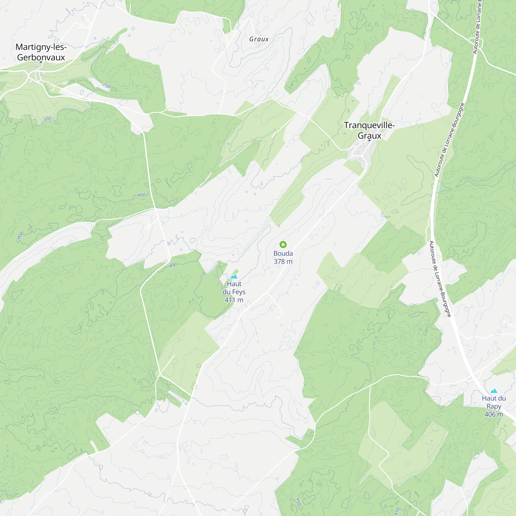 Dessus Bouda map