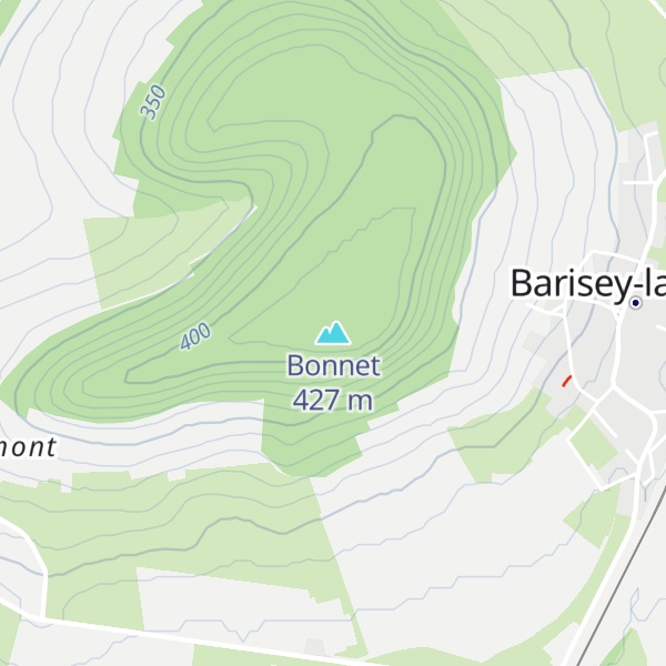 Map of Bonnet