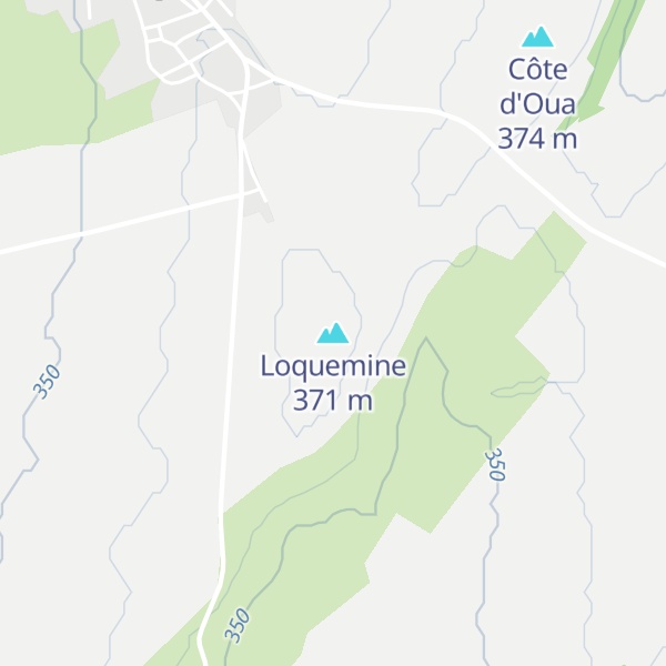 Map of Loquemine