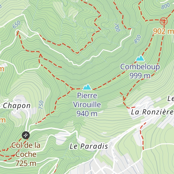 Map of Pierre Virouille
