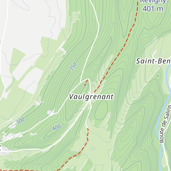 Map of Cabane