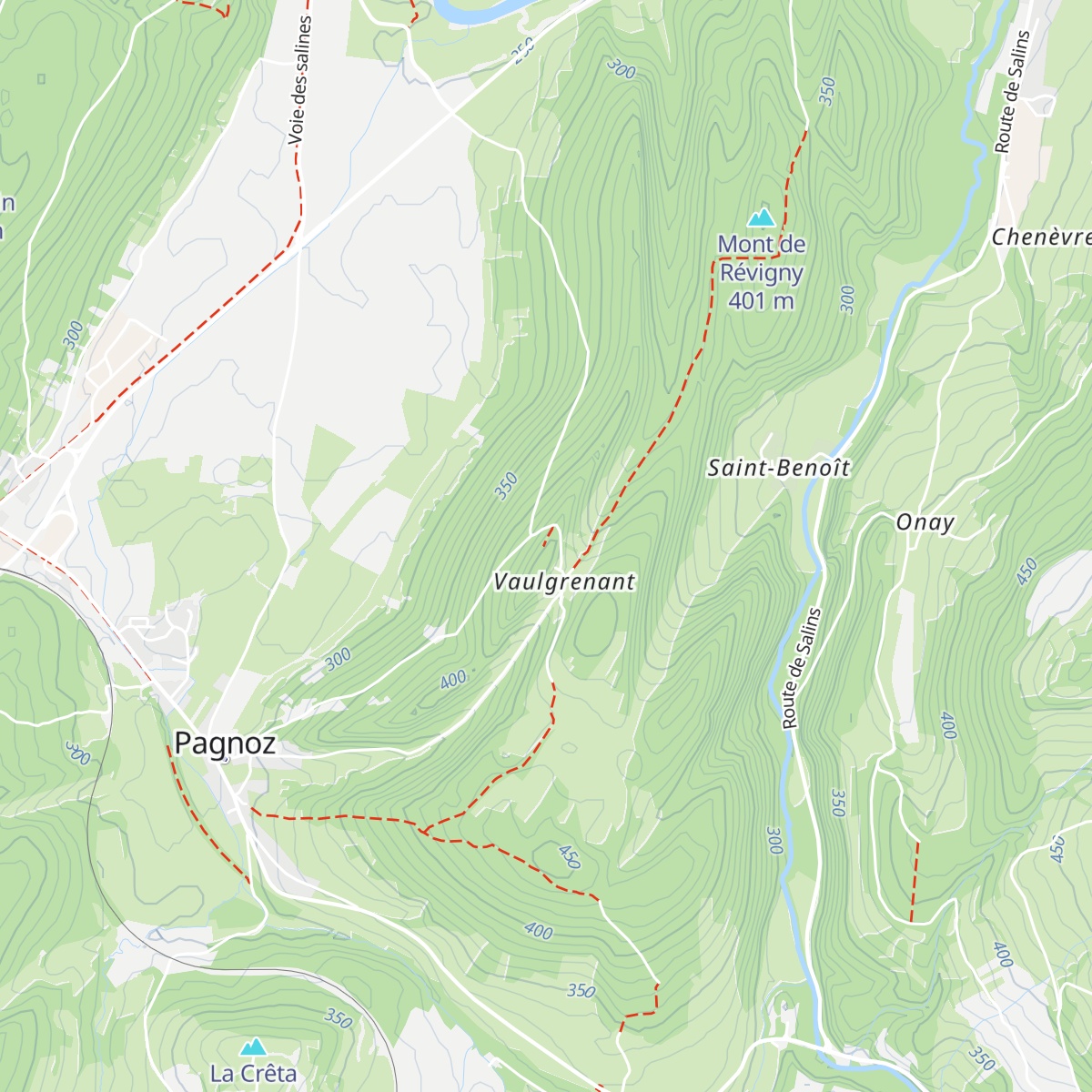 Cabane map