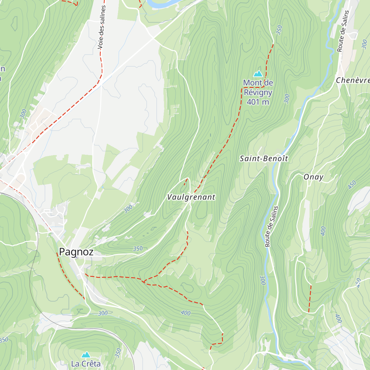 Cabane map
