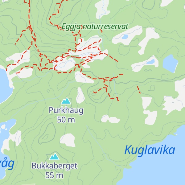 Map of Lønarhaugen
