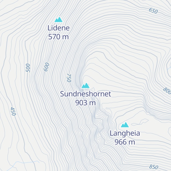 Map of Sundneshornet