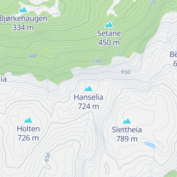Map of Hanselia