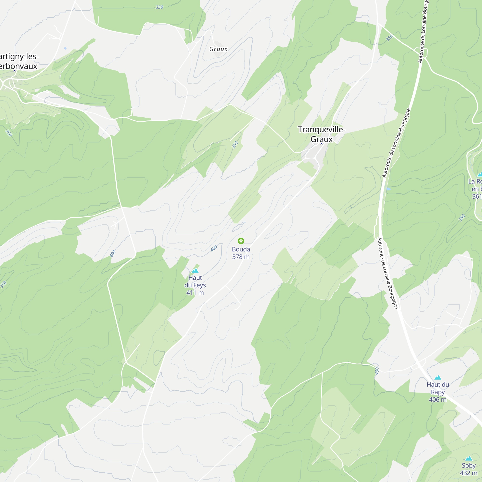 Bouda map