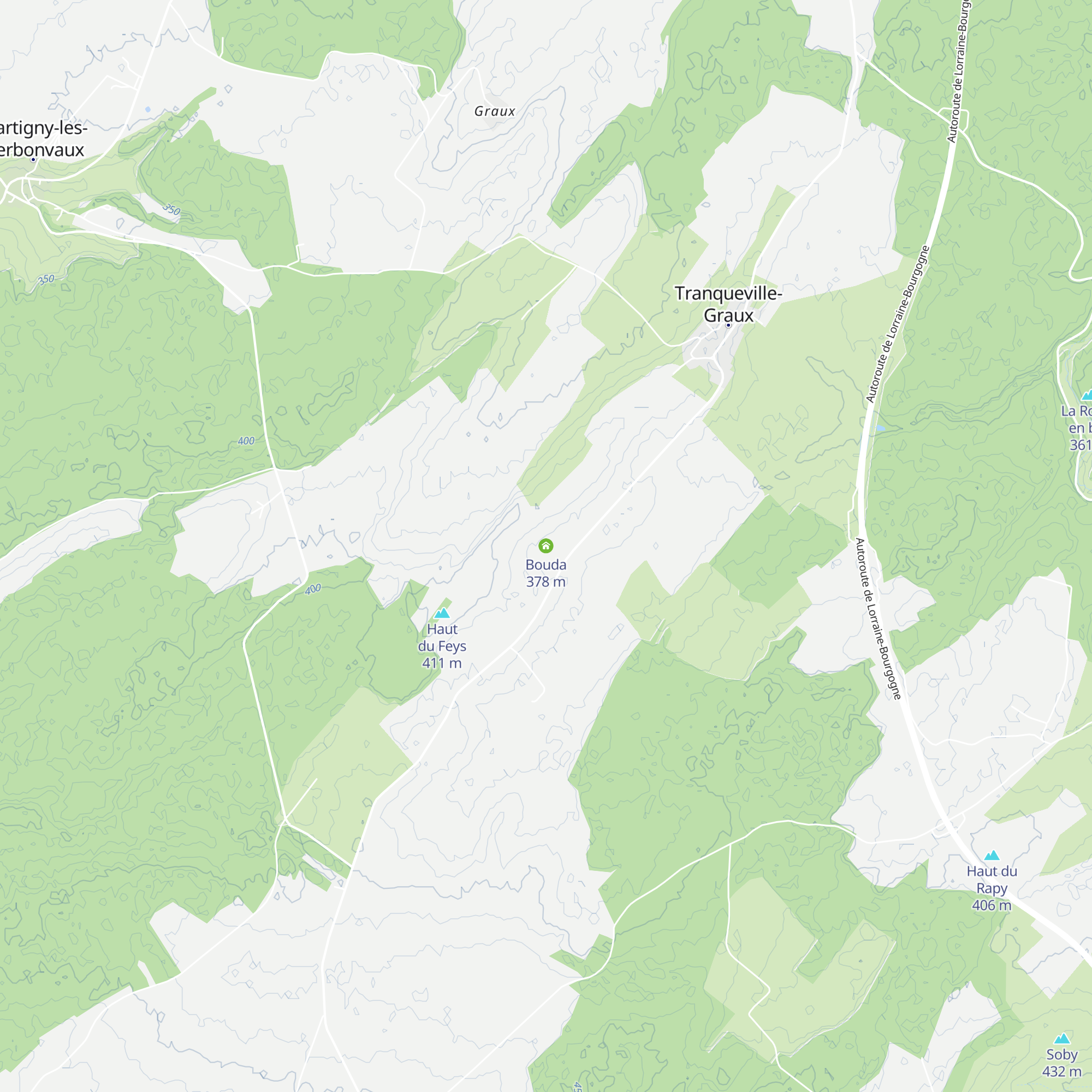 Bouda map