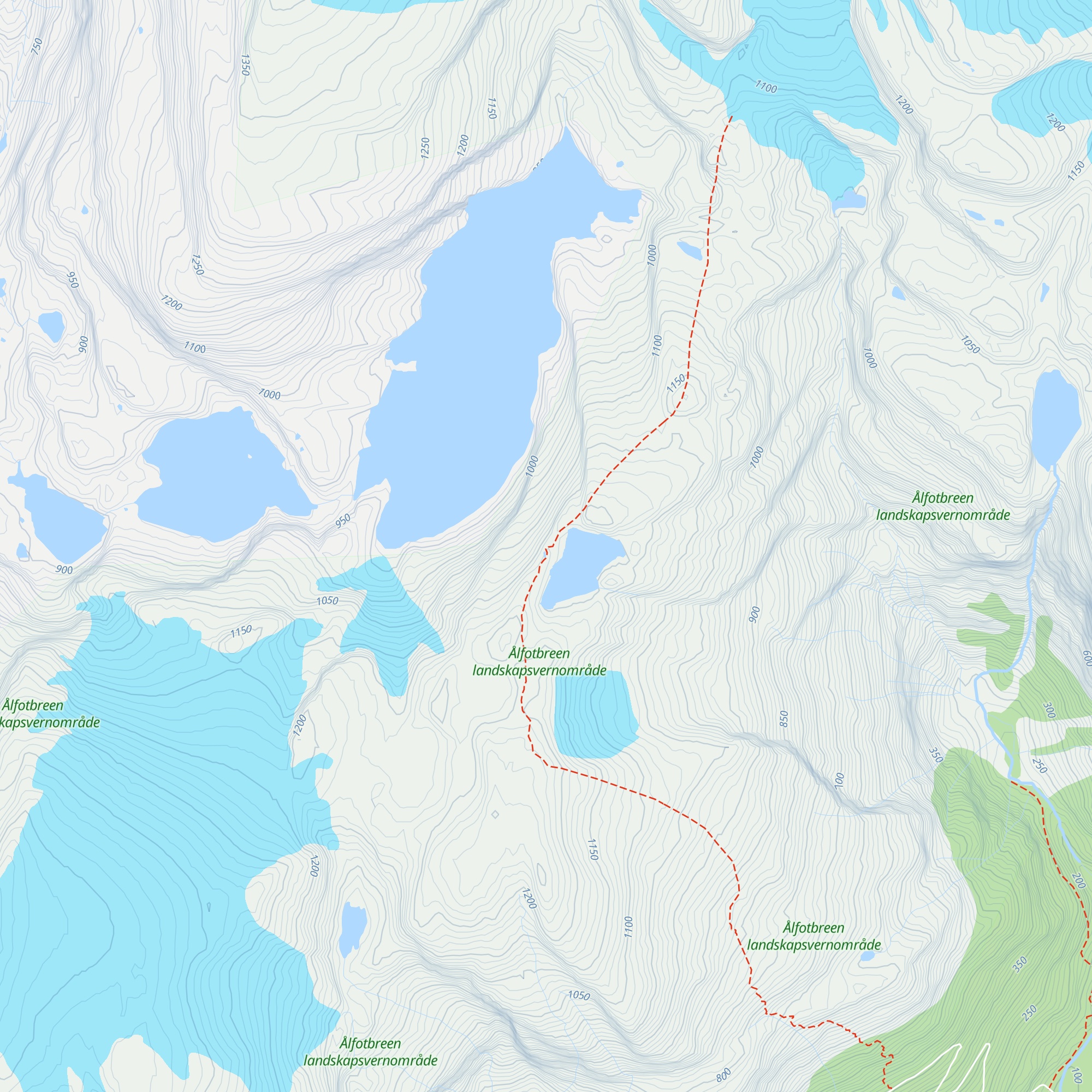 Gjegnabu map