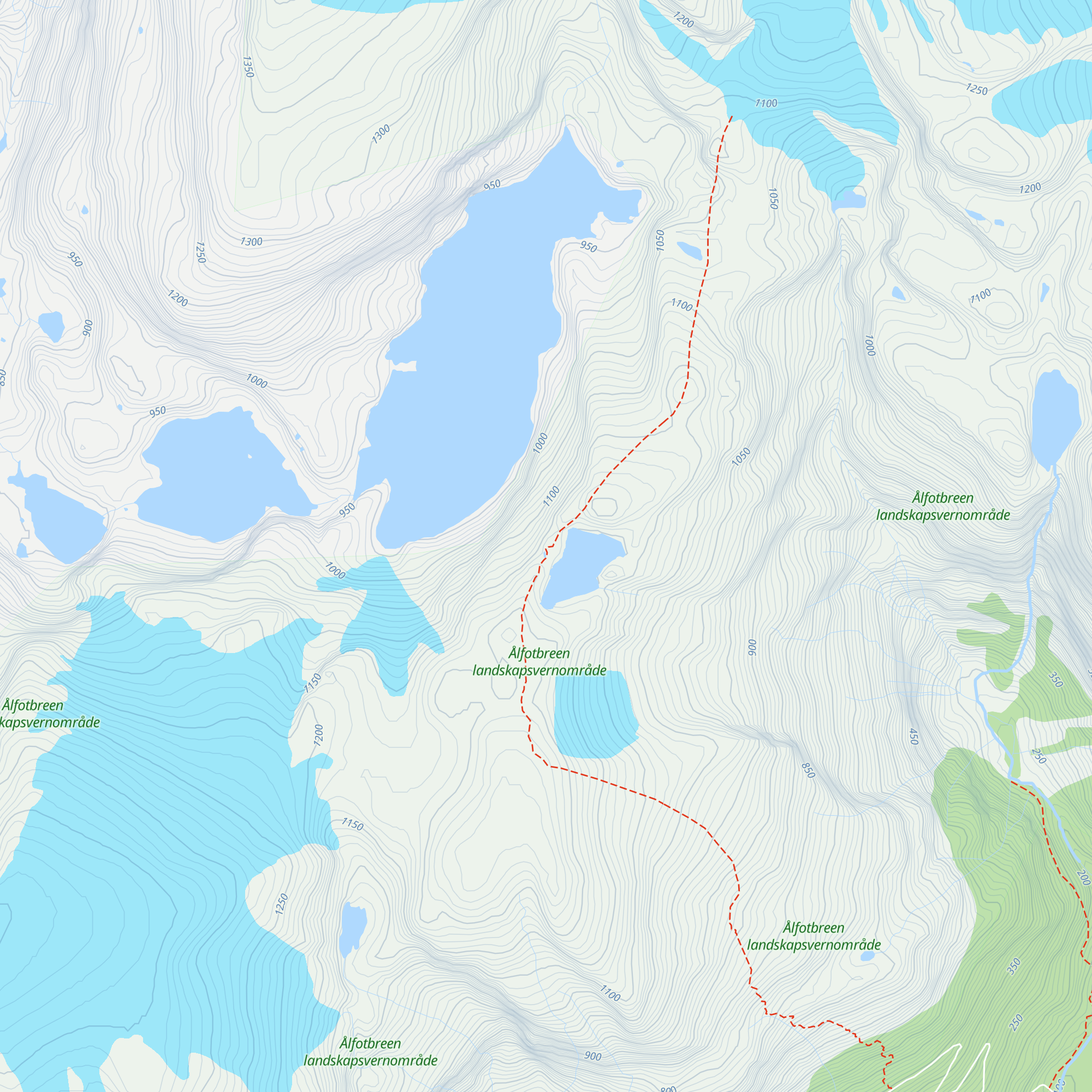 Gjegnabu map