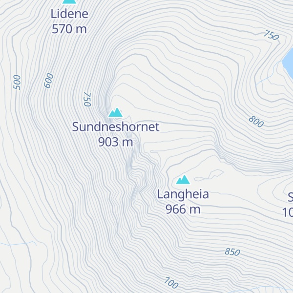 Map of Rustebakkane