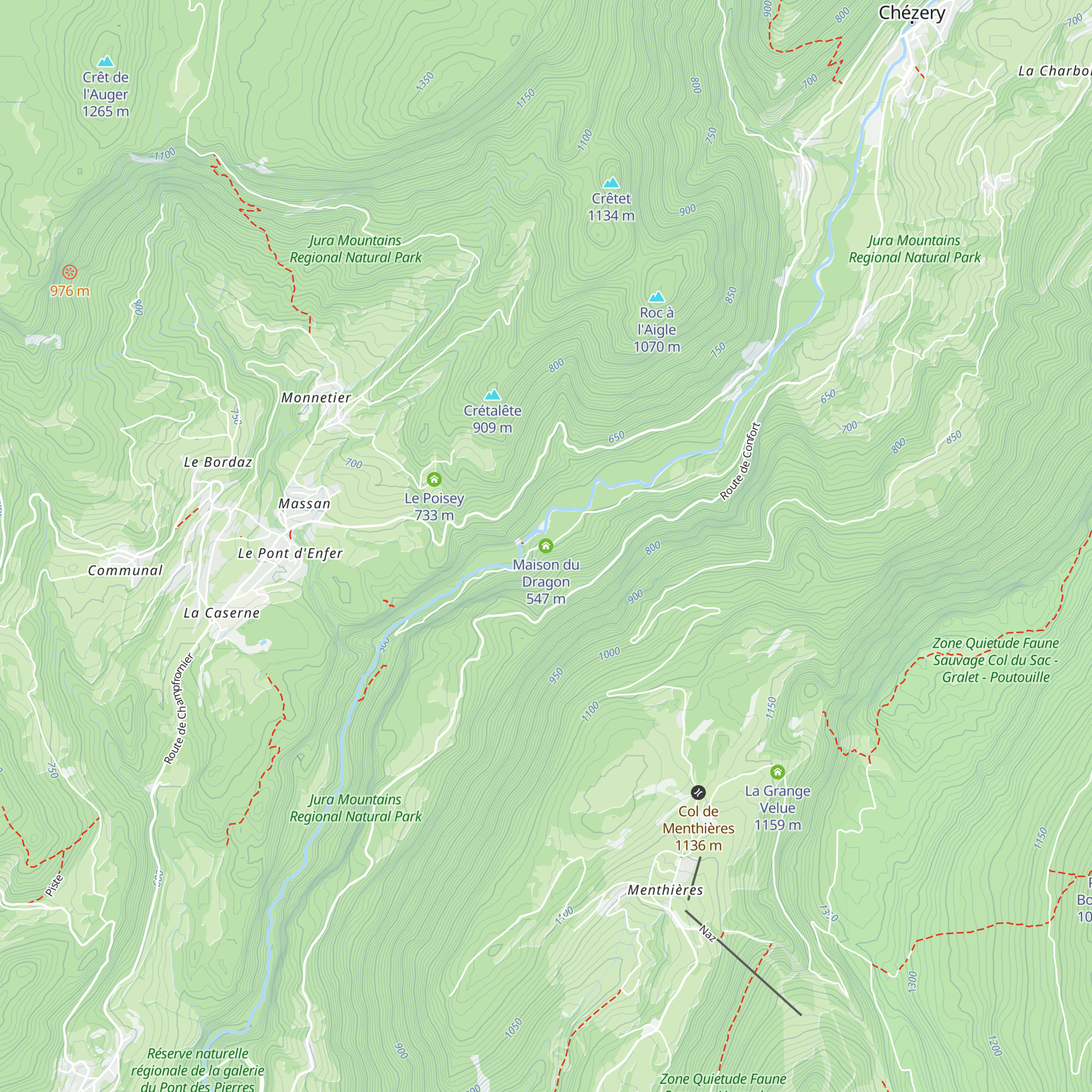 Maison du Dragon map