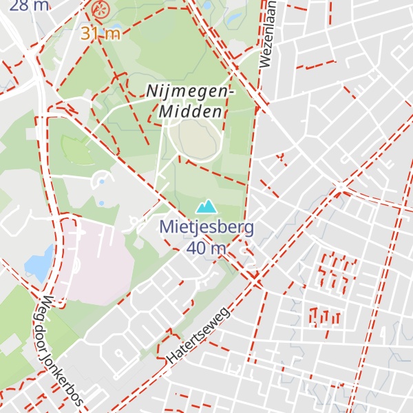 Map of Mietjesberg