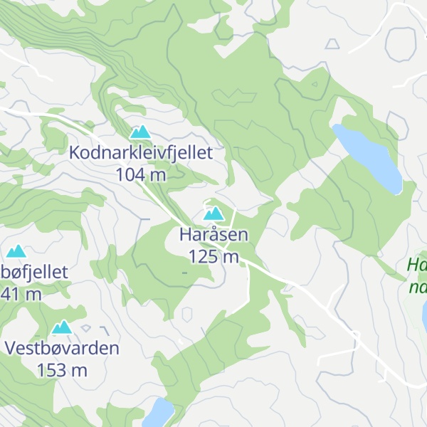 Map of Haråsen