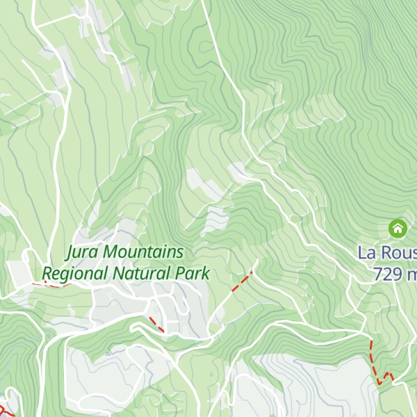 Map of La Folatière