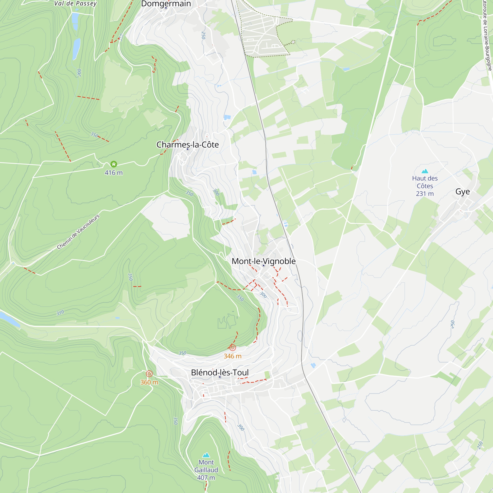 Gîte du Clos map