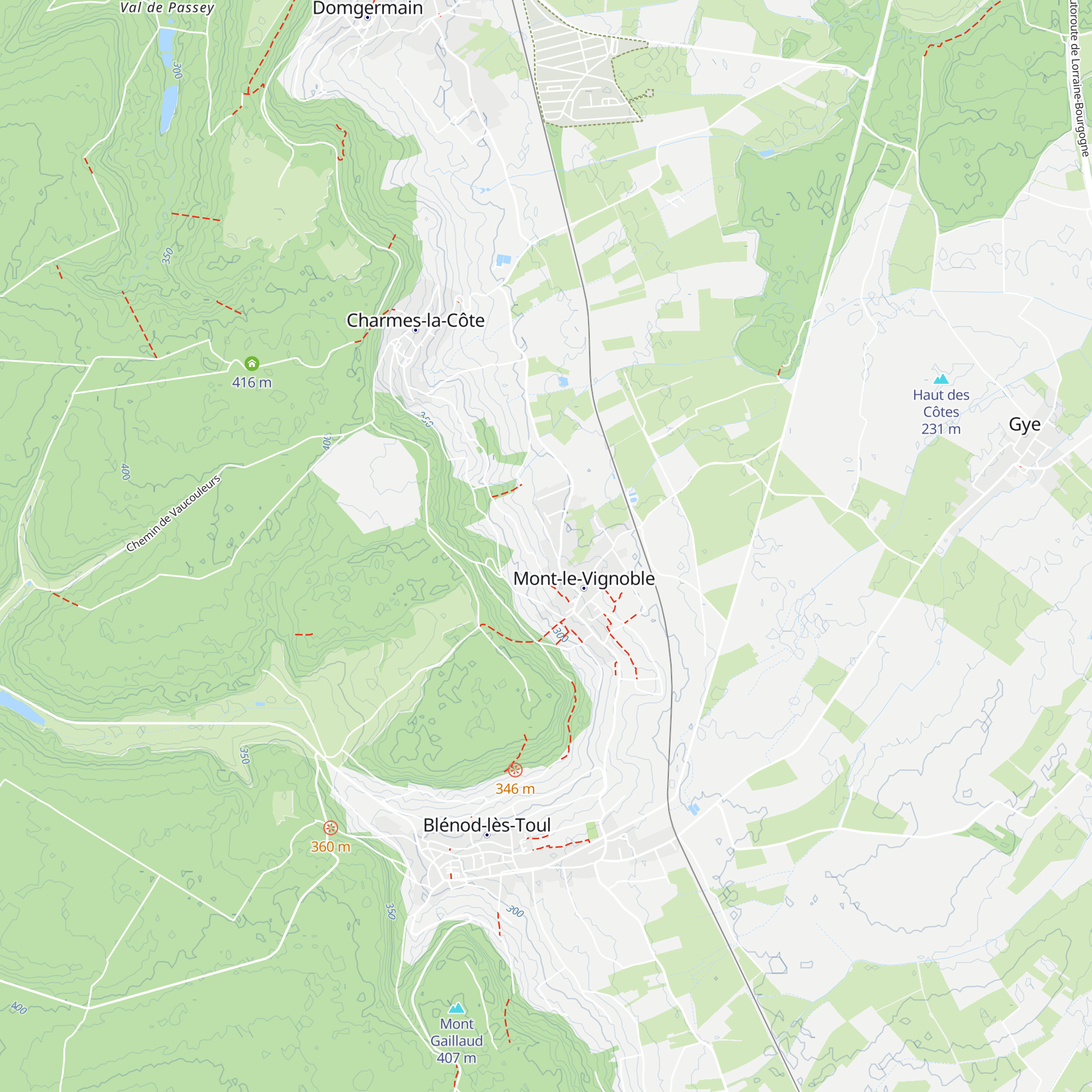 Gîte du Clos map