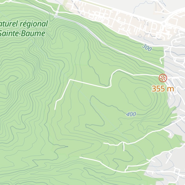 Map of Domaine du Deffends