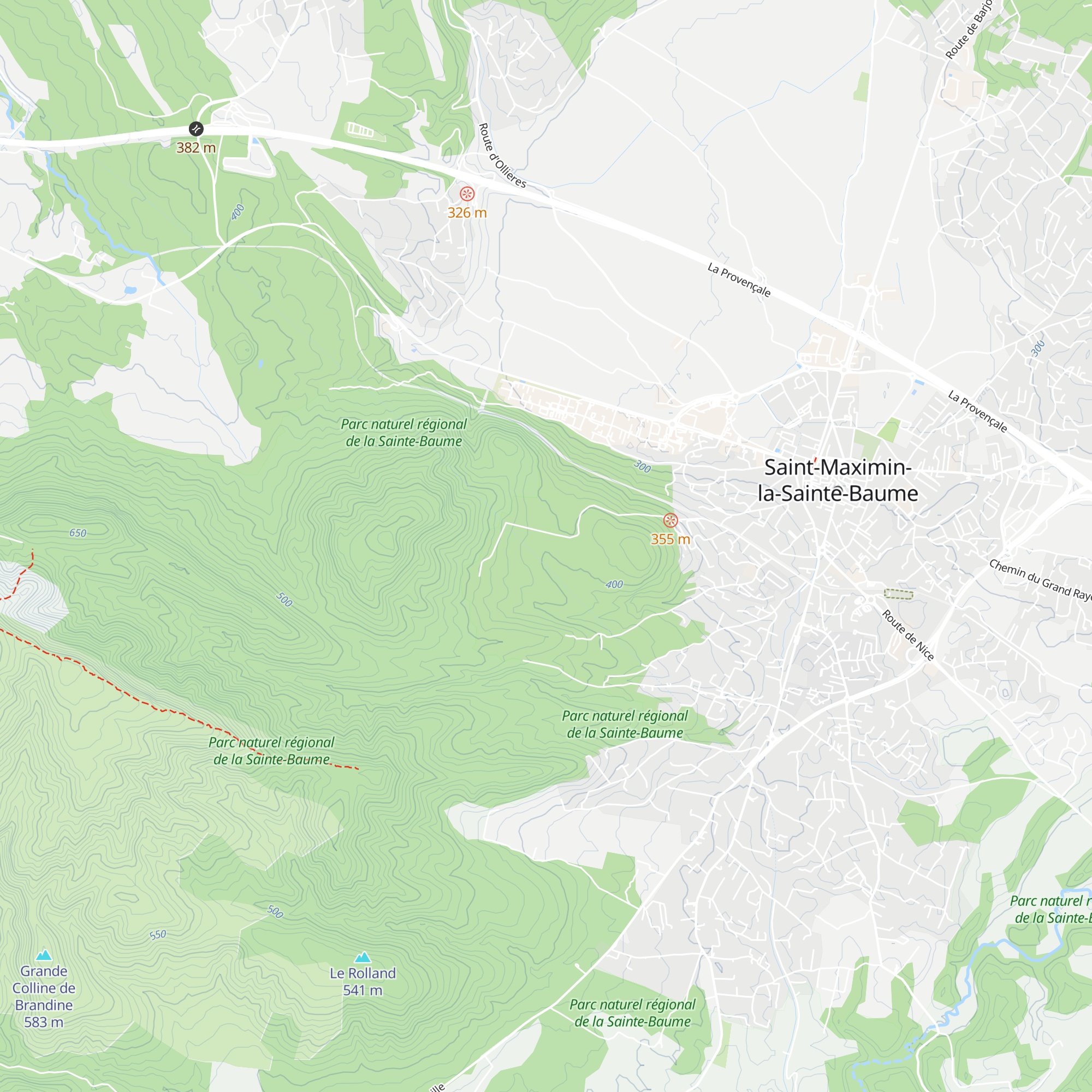 Domaine du Deffends map