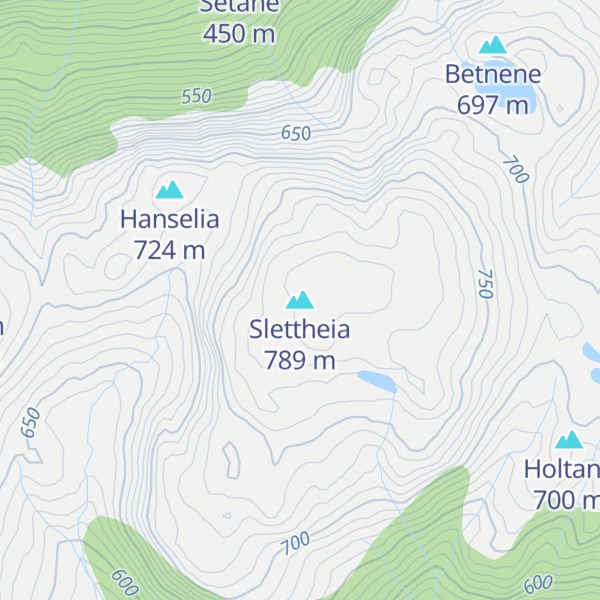 Map of Slettheia