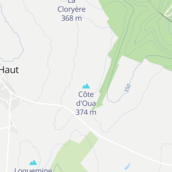 Map of Côte d'Oua