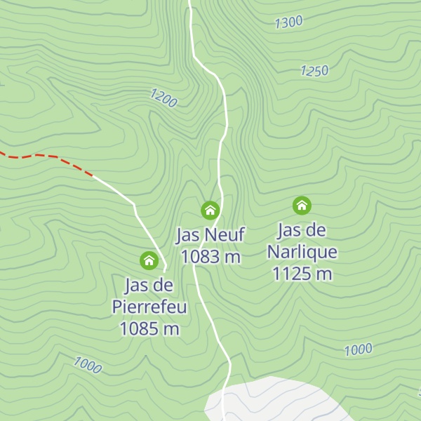 Map of Jas Neuf