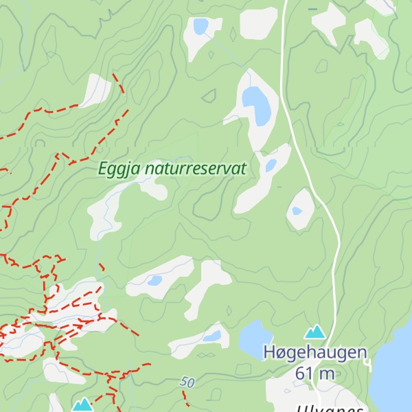 Map of Setrahaugen