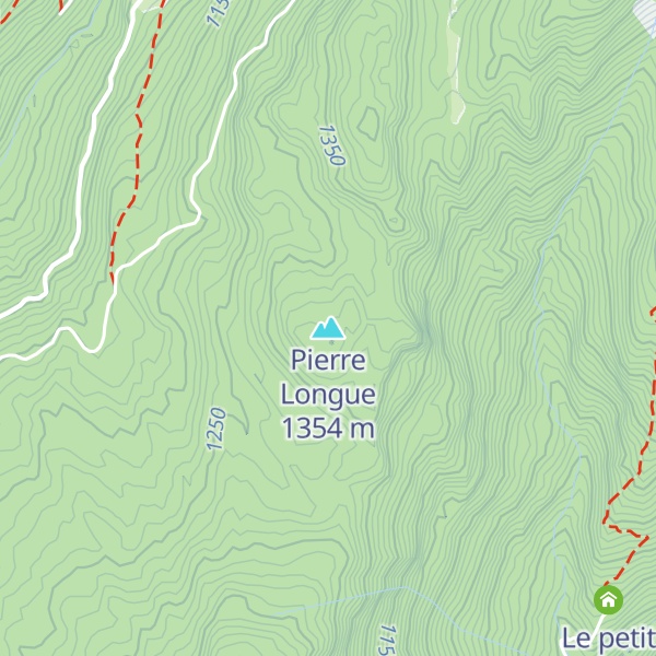 Map of Pierre Longue