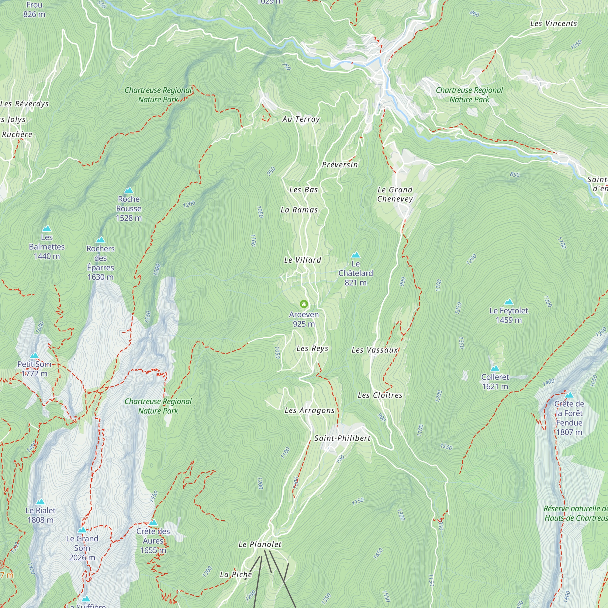 Aroeven map