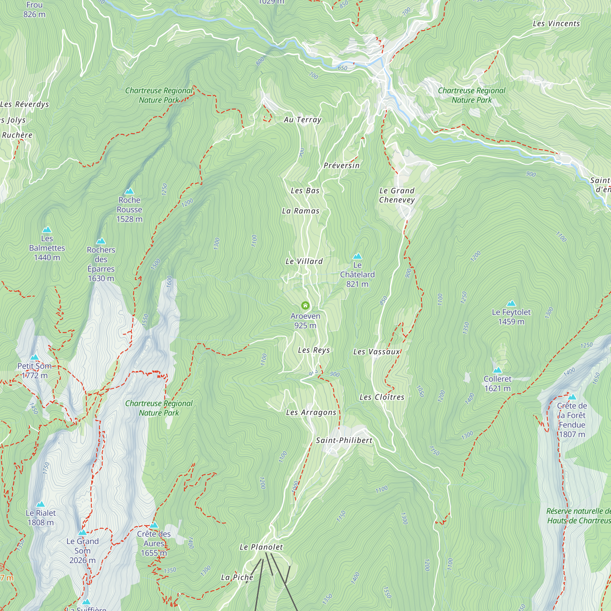 Aroeven map
