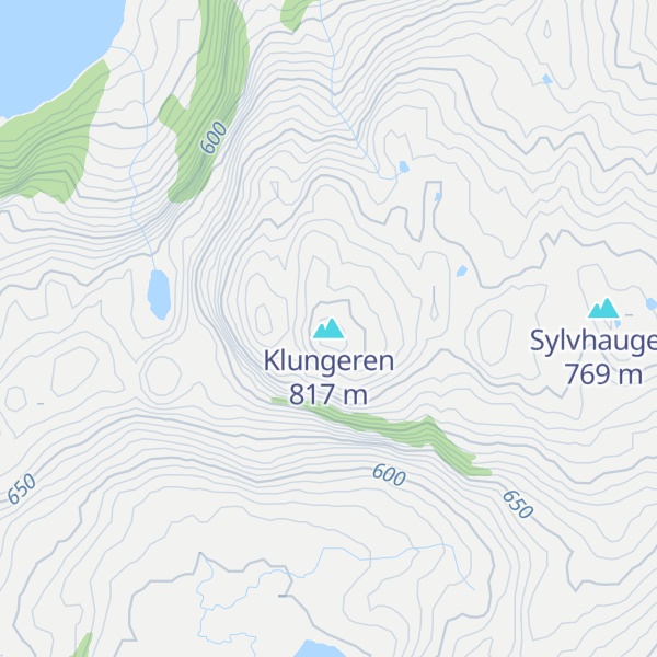 Map of Klungeren