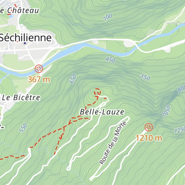 Map of Relais