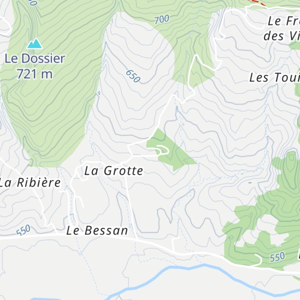 Map of La Grande Bastide