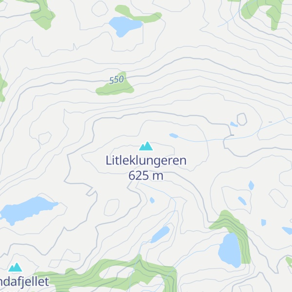 Map of Litleklungeren
