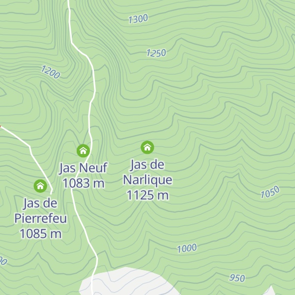 Map of Jas de Narlique