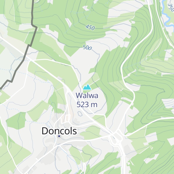 Map of Walwa