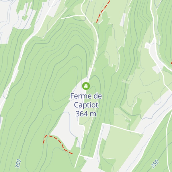 Map of Ferme de Captiot