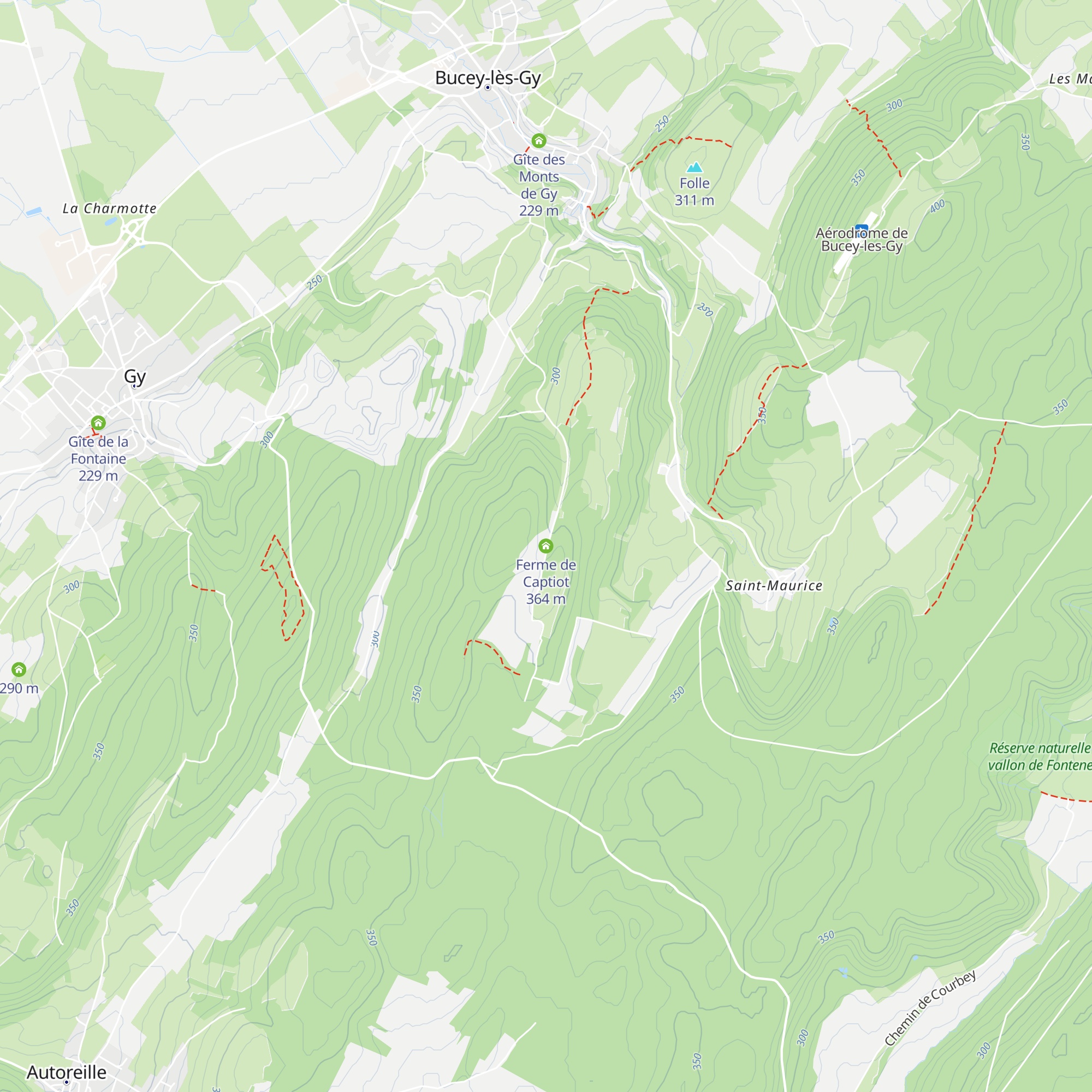 Ferme de Captiot map