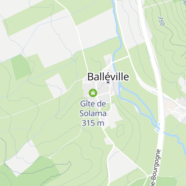 Map of Gîte de Solama