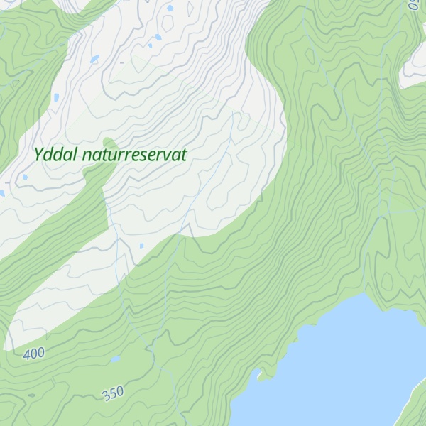 Map of Vasafjellet