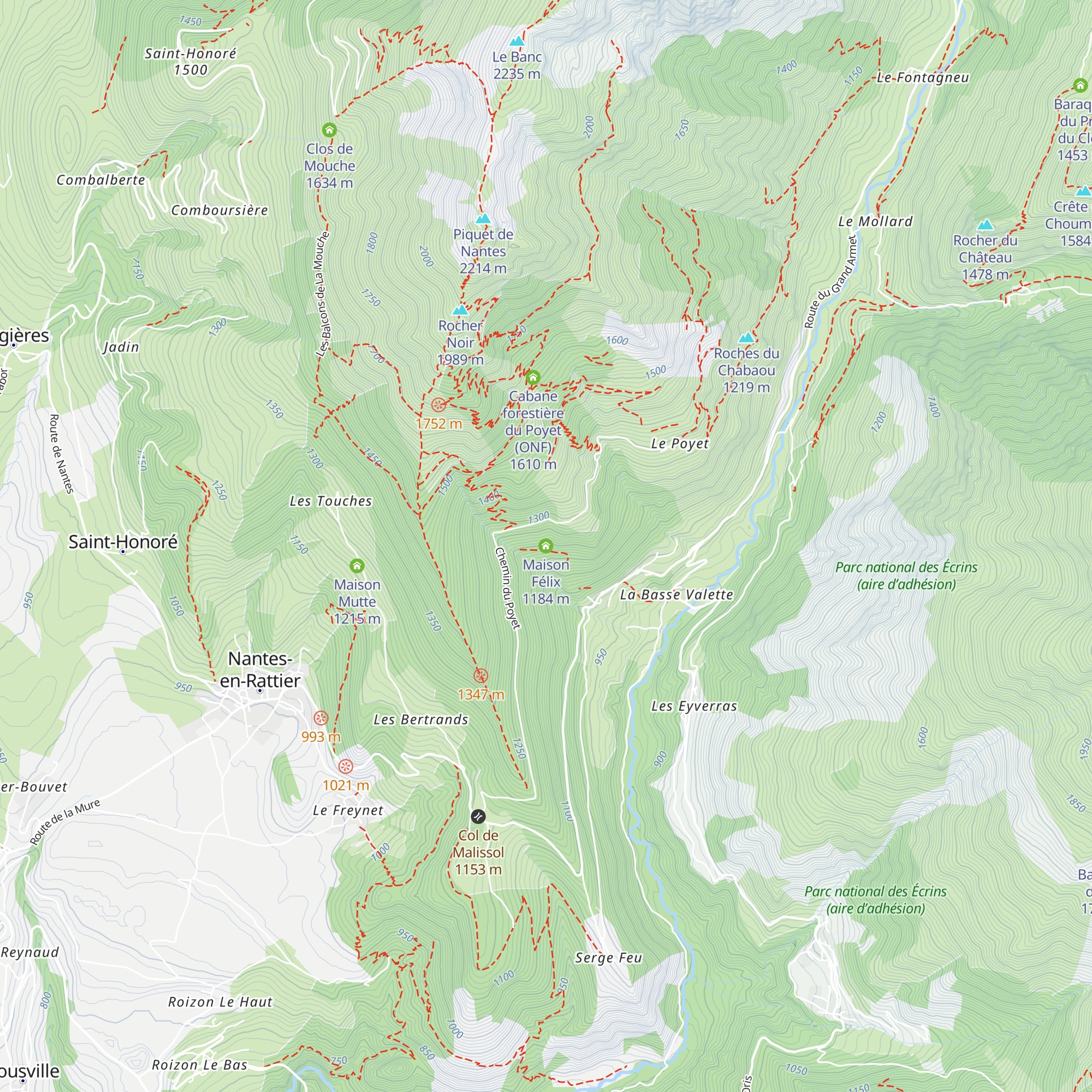 Maison Félix map