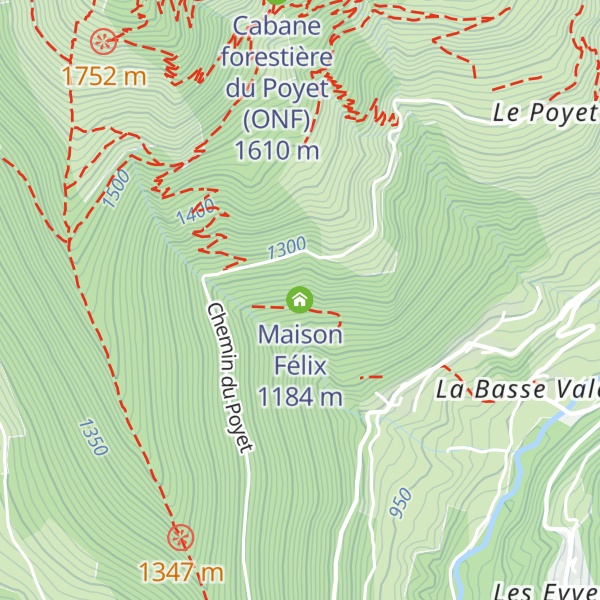 Map of Maison Félix