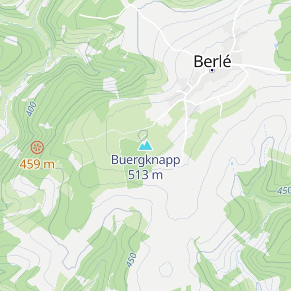 Map of Buergknapp