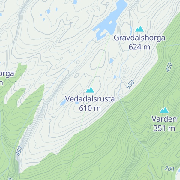Map of Vedadalsrusta