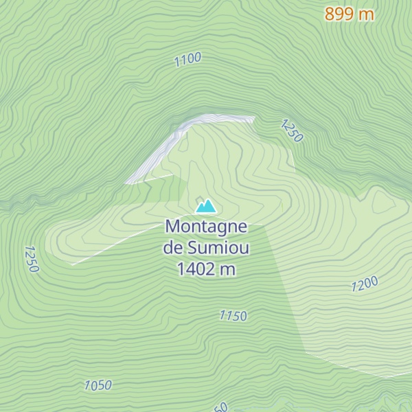 Map of Montagne de Sumiou