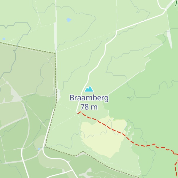 Map of Braamberg