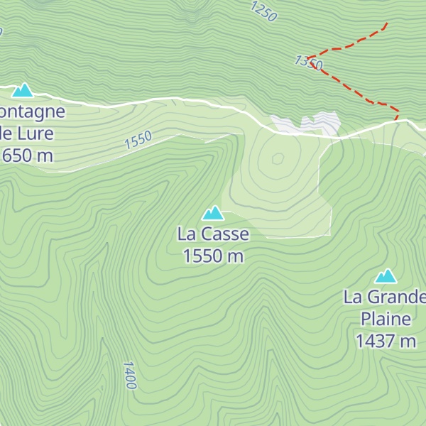 Map of La Casse