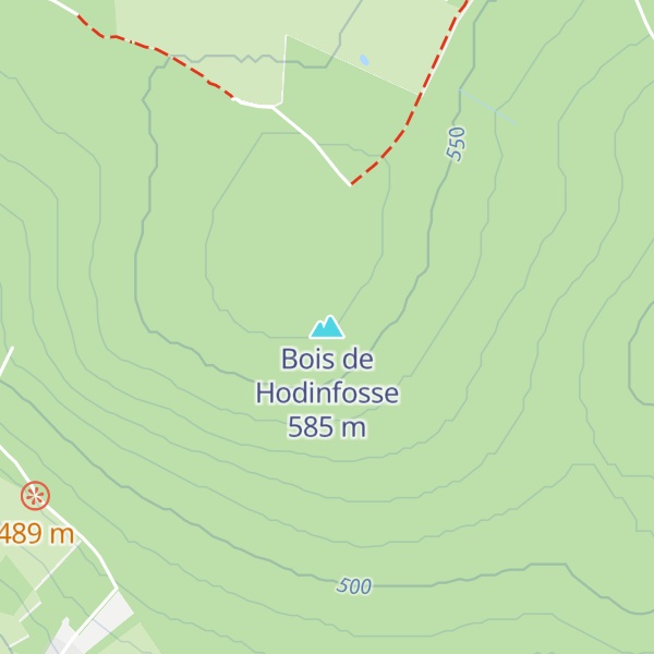 Map of Bois de Hodinfosse