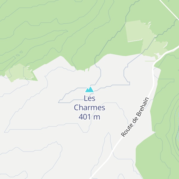 Map of Les Charmes